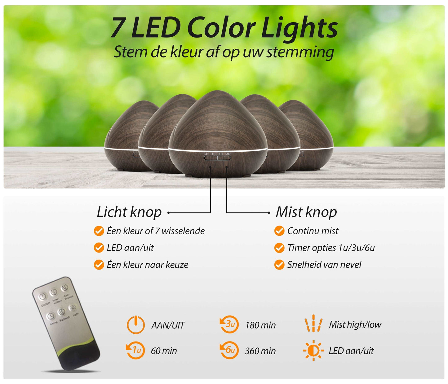 Zen Pro - Dark Wood - Aroma Diffuser